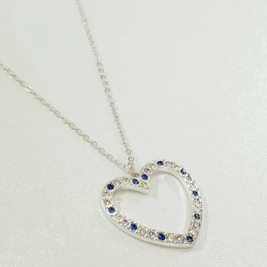 گردنبند رولباسی قلبی