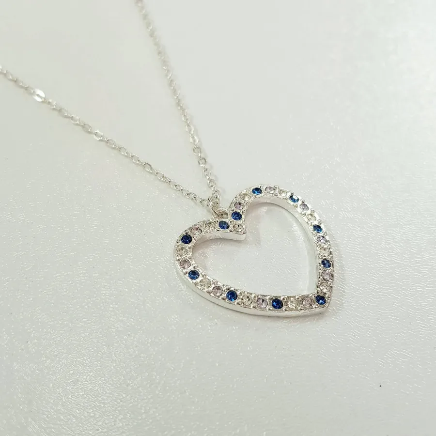 گردنبند رولباسی قلبی