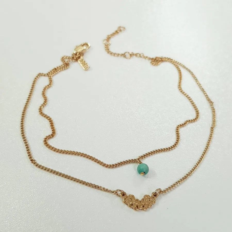 پابند طلایی دو لاین tosh