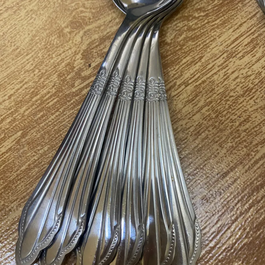 قاشق چنگال استیل قدیمی