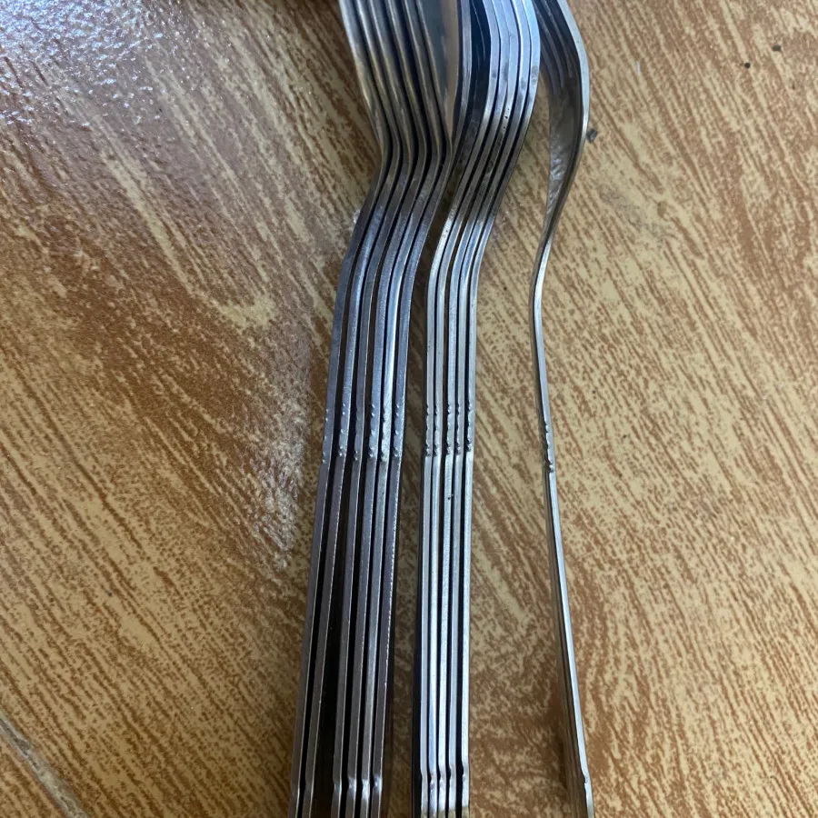 قاشق چنگال استیل قدیمی