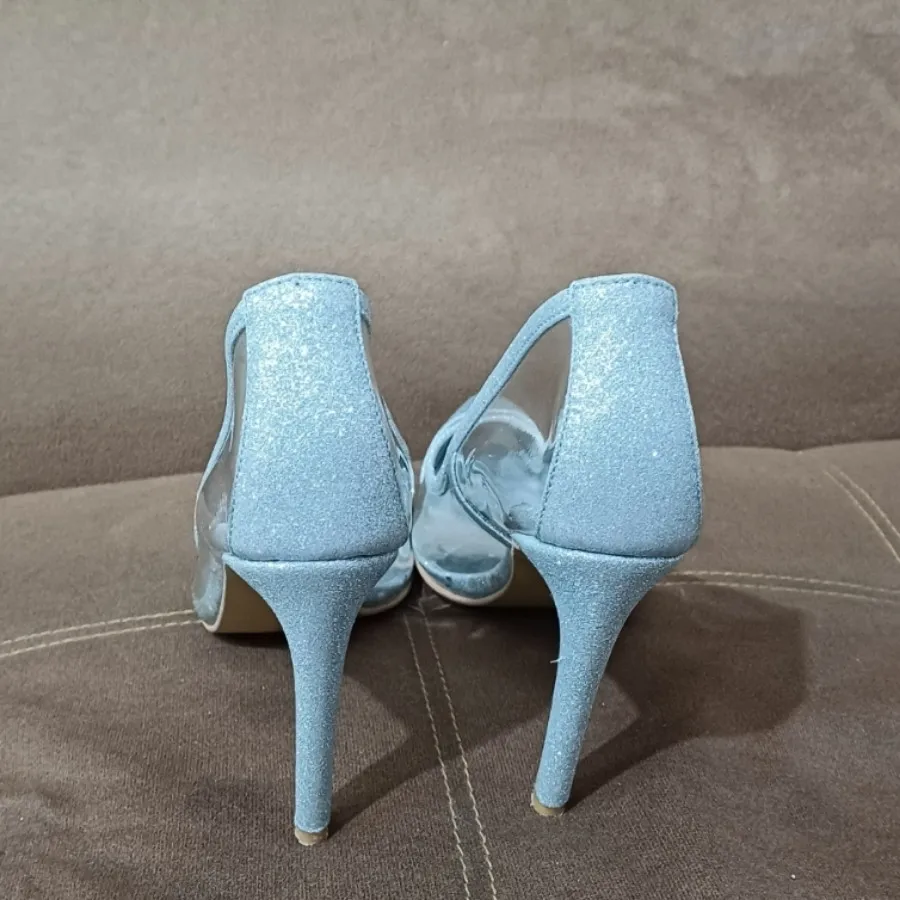 کفش مجلسی نقره ای