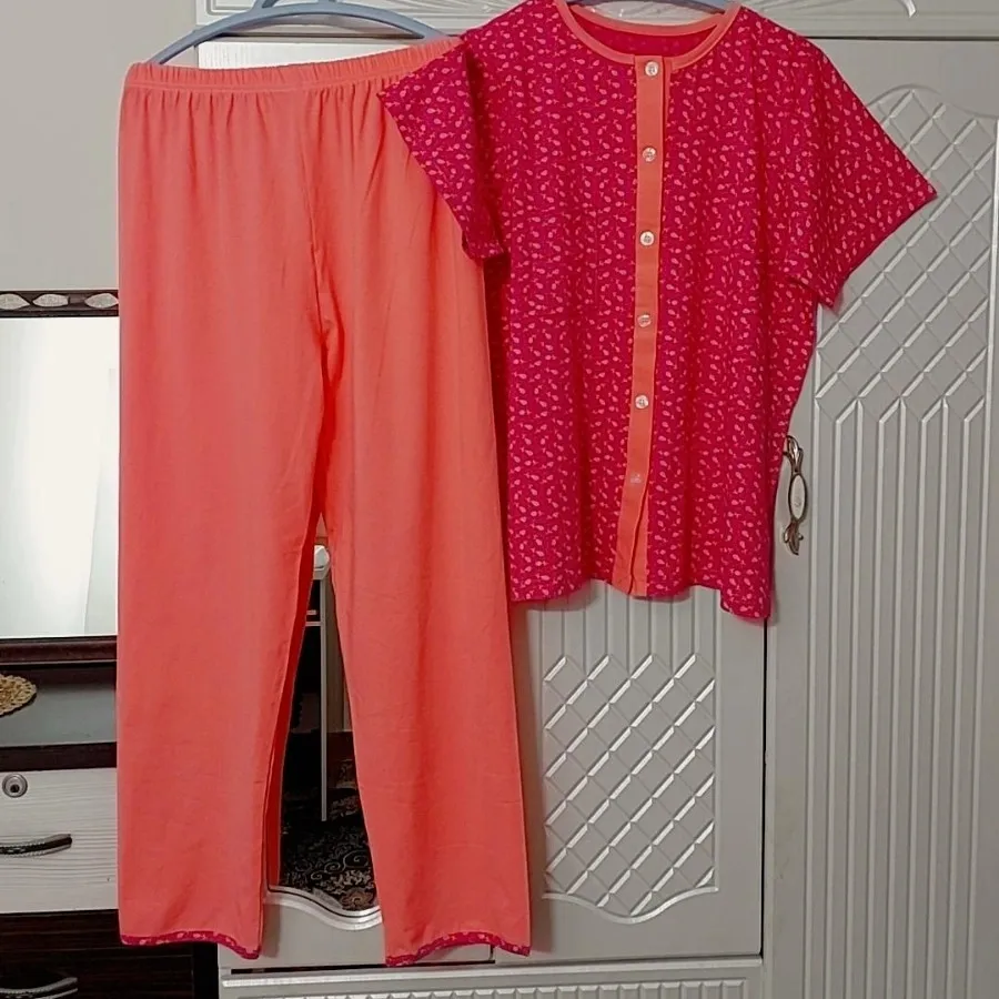 تیشرت شلوار نخی