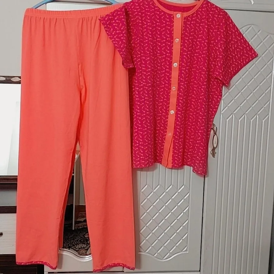 تیشرت شلوار نخی