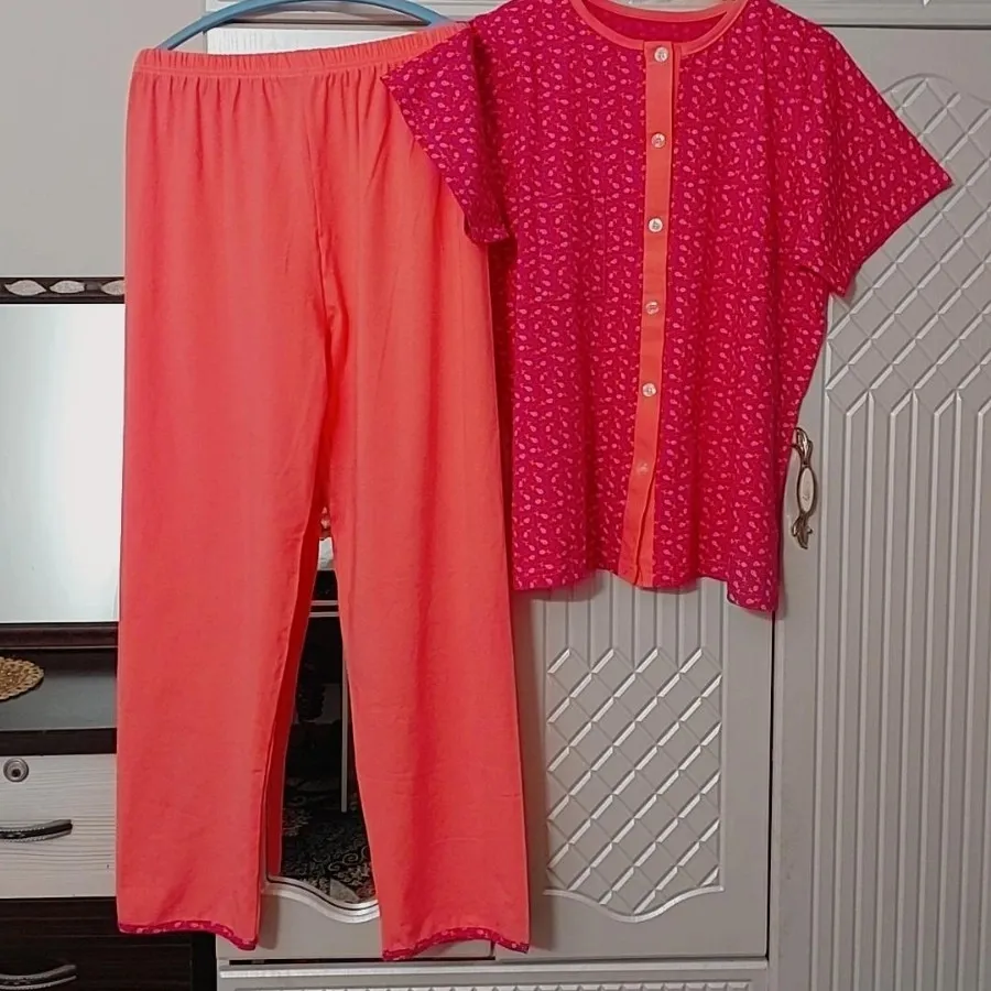 تیشرت شلوار نخی