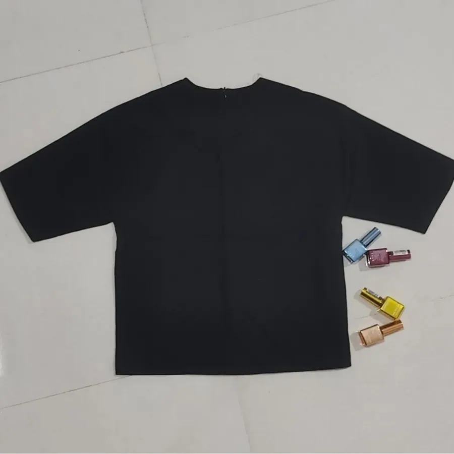 بلوز کراپ مشکی