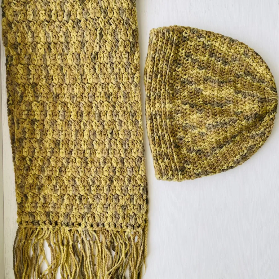 ست شالگردن و کلاه