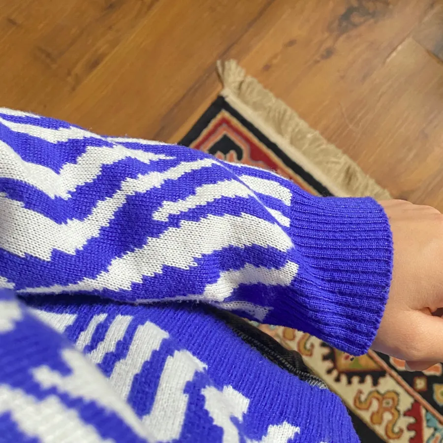 بافت کوتاه آبی