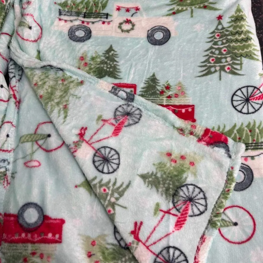 پتو کریسمسی/کریسمس/کاج