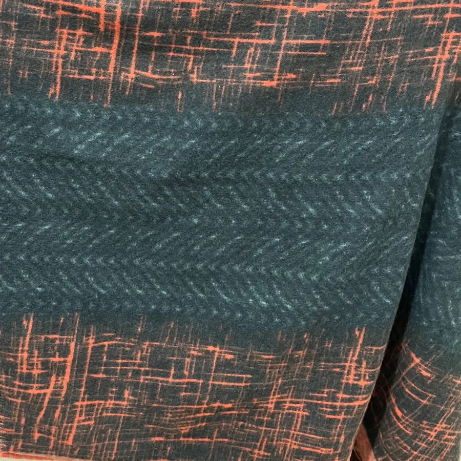 شال موهر  طرح دار