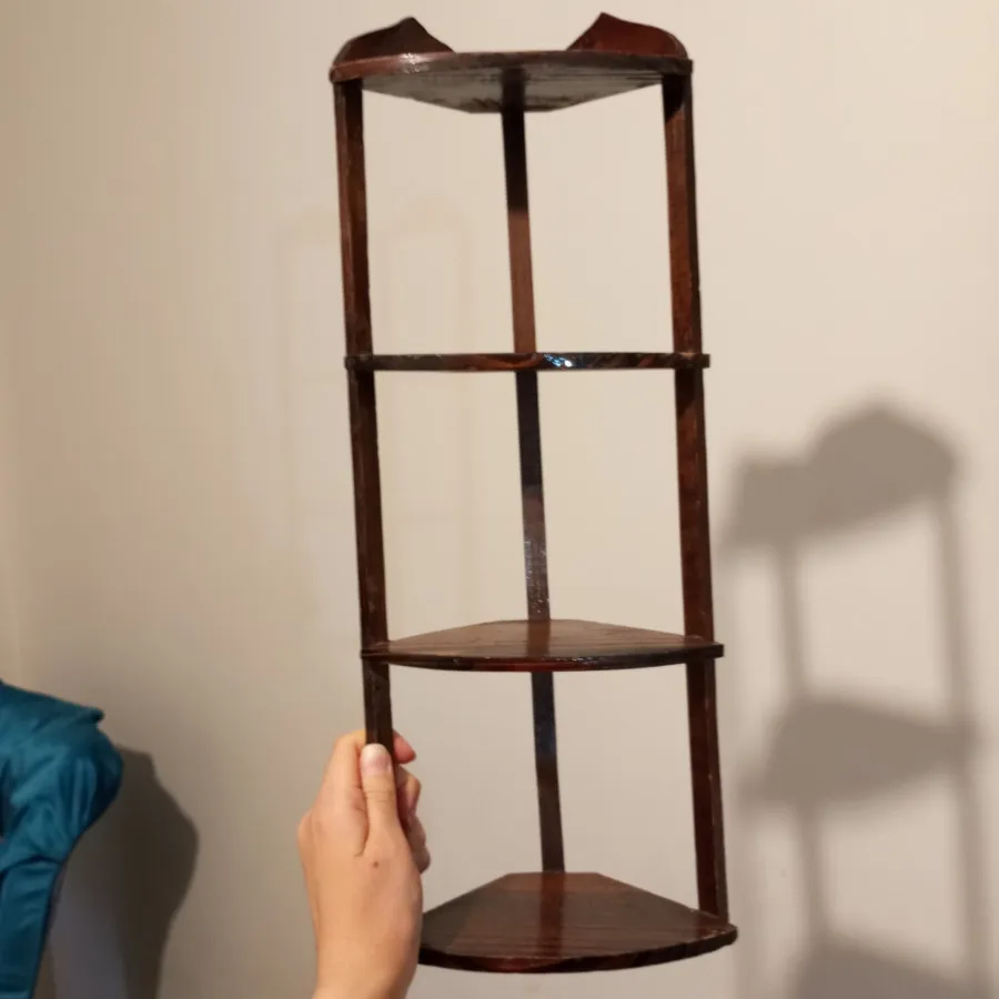 قفسه و استند چوبی دکوری