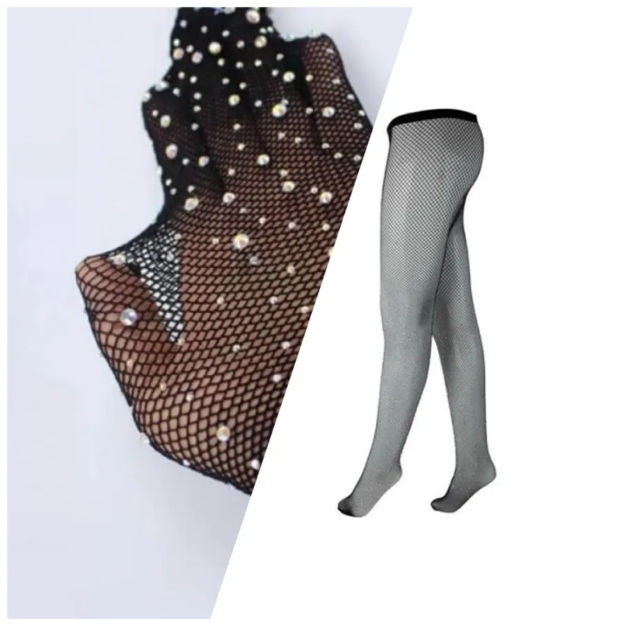 جوراب شلواری نگینی زنبوری