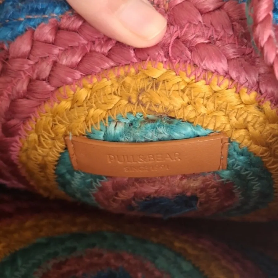 کیف حصیری pull & bear