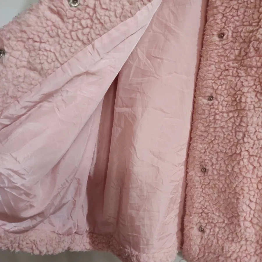 سویشرت صورتی دو لایه