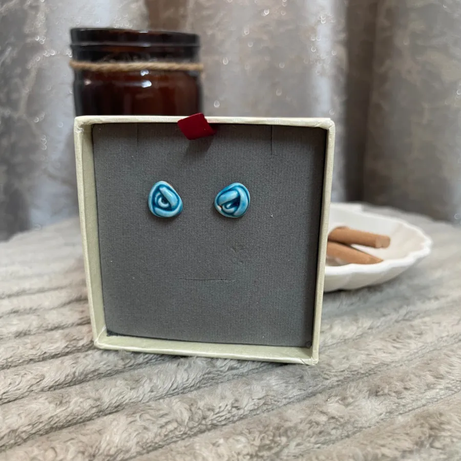 گوشواره دوناتی آبنباتی