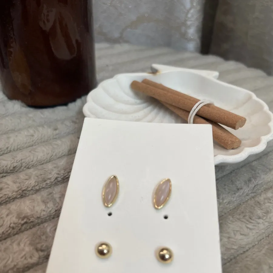 گوشواره دوناتی آبنباتی