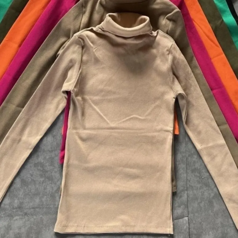 بافت یقه اسکی کرم