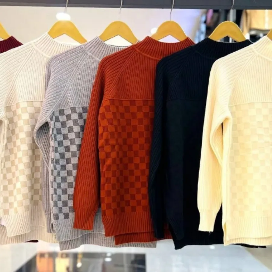 بافت یقه سه سانت گرم