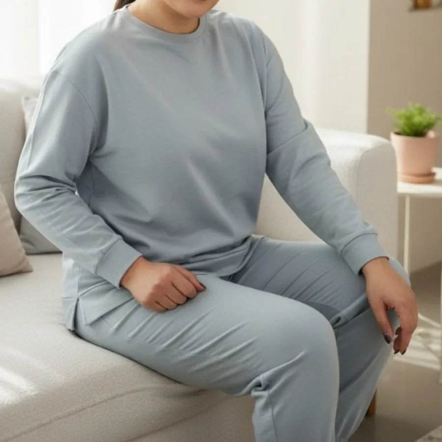 ست بلوز شلوار پاییزه دورس