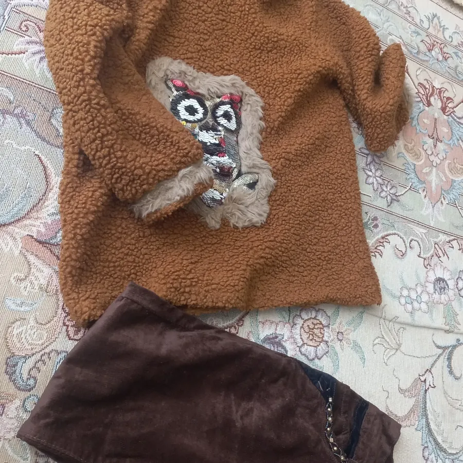هودی و شلوار مخمل