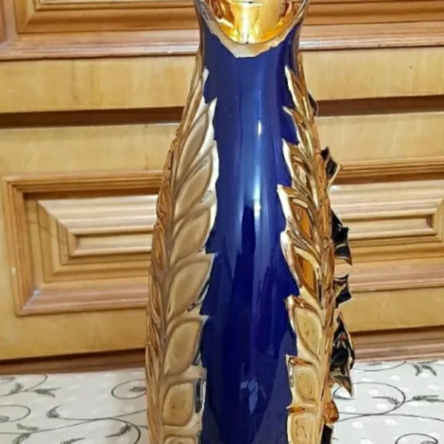 گلدان سرامیکی گل برجسته