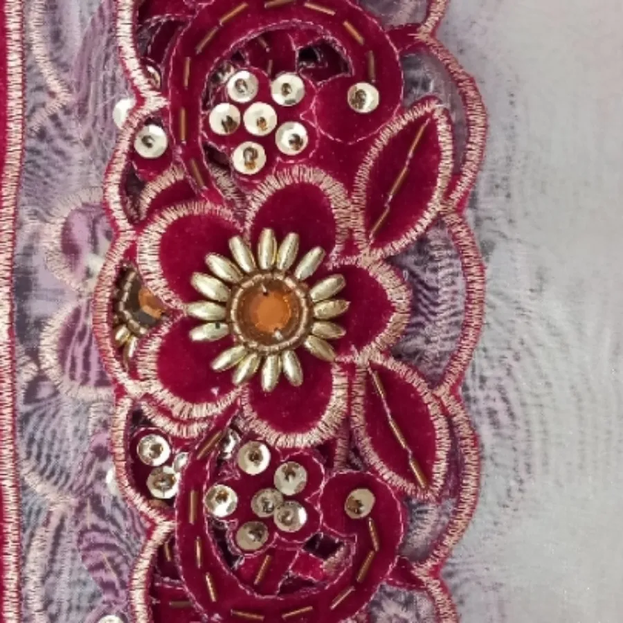 ست رومیزی کارشده با دست