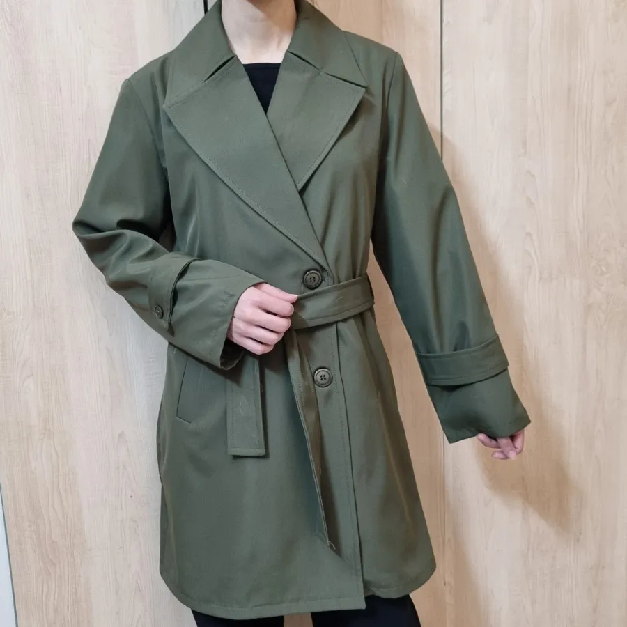 بارانی سبز ارتشی