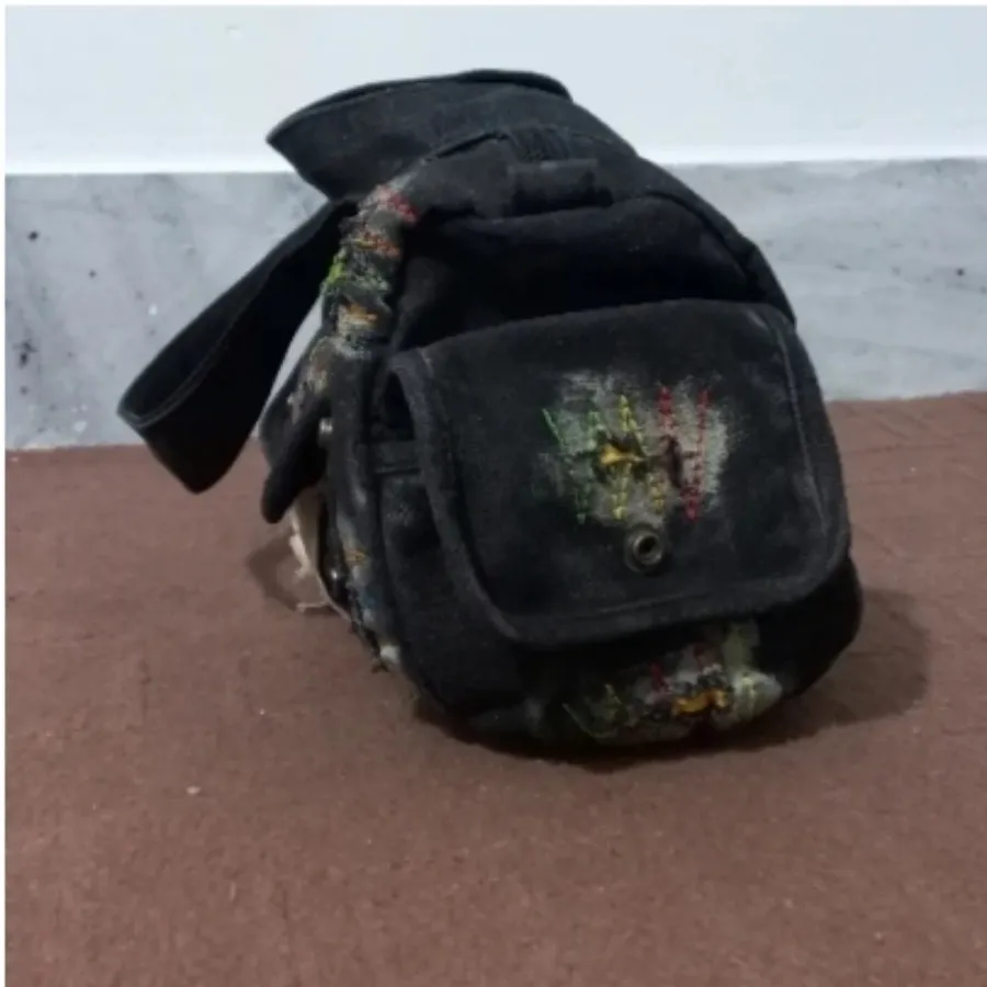 کیف جین گلدوزی