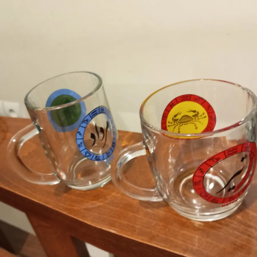 لیوانهای بلور تیر و مرداد