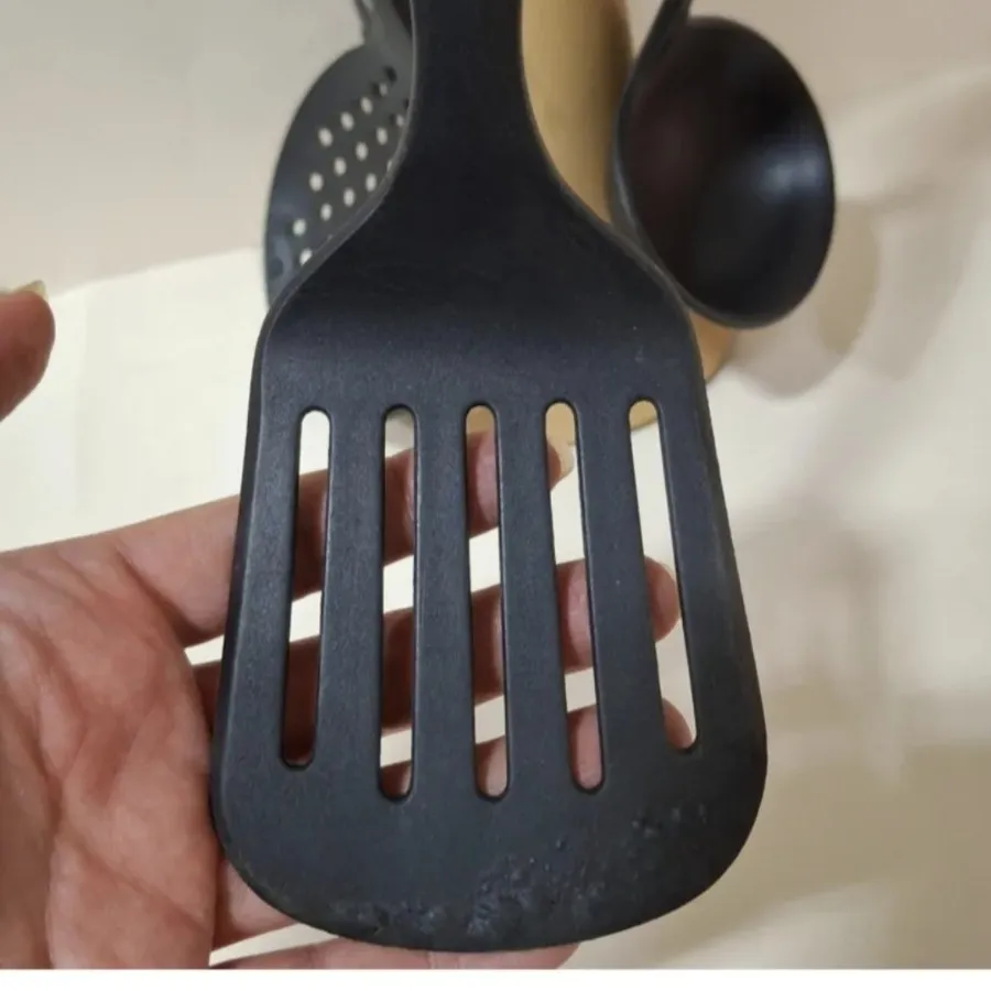 ست ملاقه کفگیر استند دار