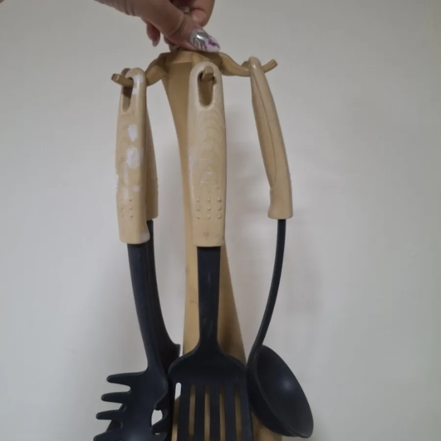 ست ملاقه کفگیر استند دار