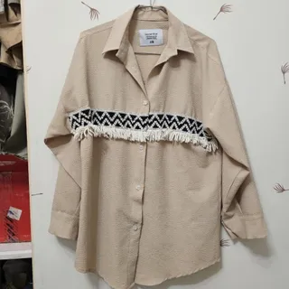 تونیک پیراهنی کرم