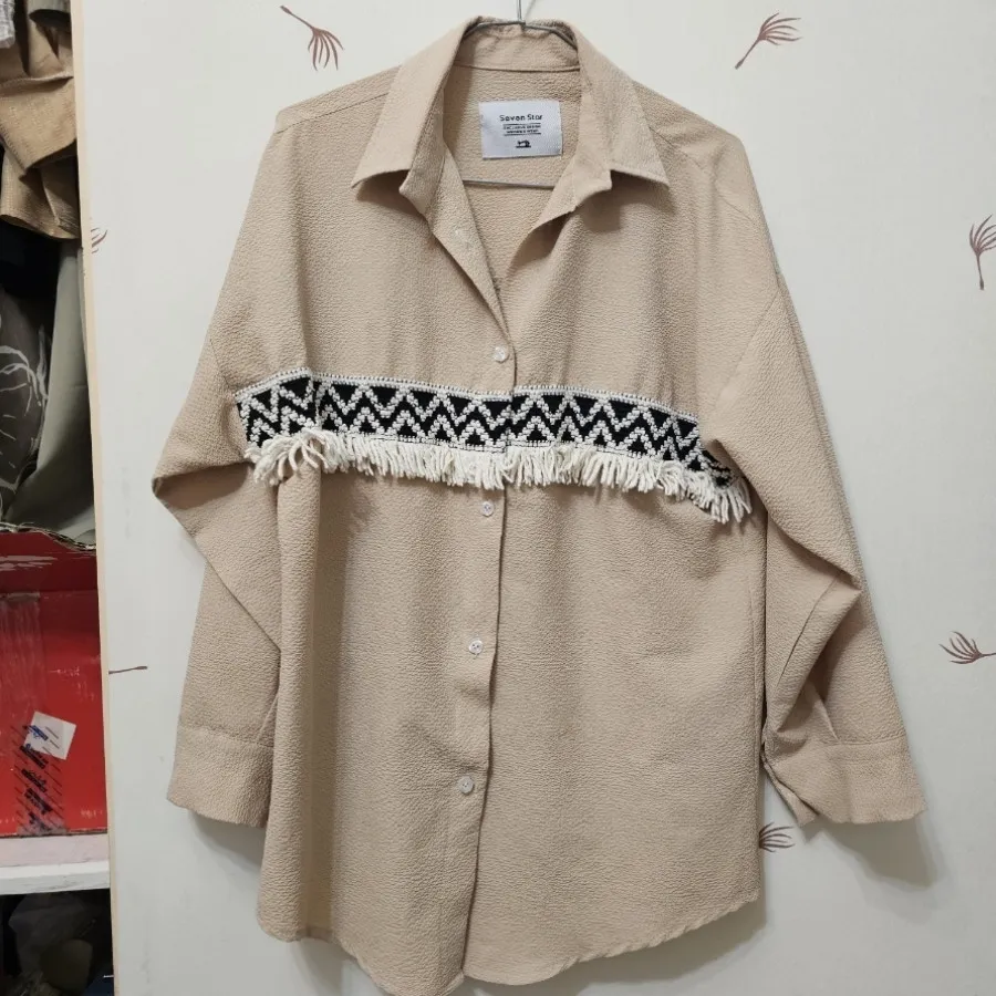 تونیک پیراهنی کرم