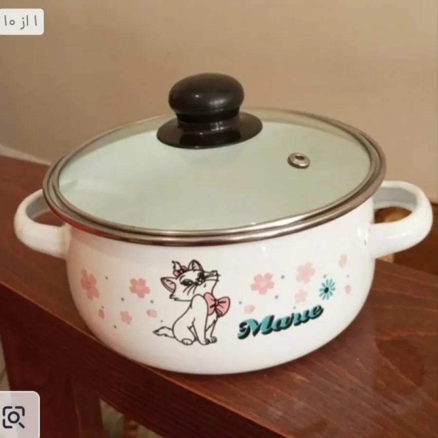 قابلمه لعابی طرح گربه