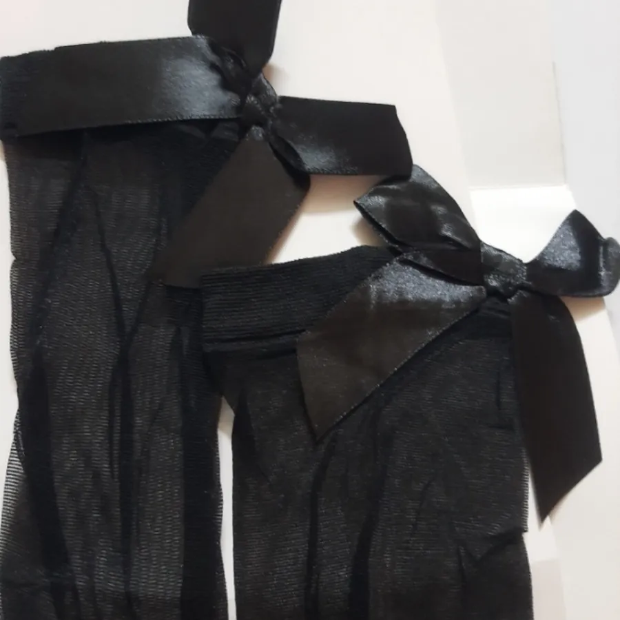 جوراب ساق بلند پاپیونی