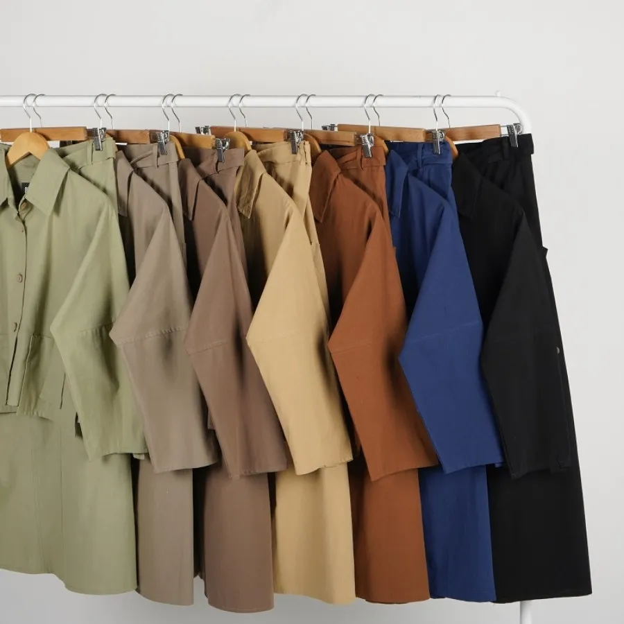 کت ودامن سرمه ای تگدار