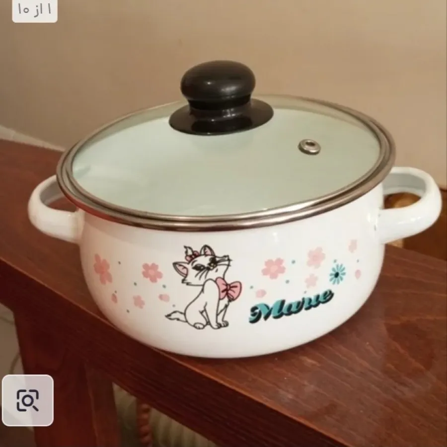 قابلمه لعابی طرح گربه