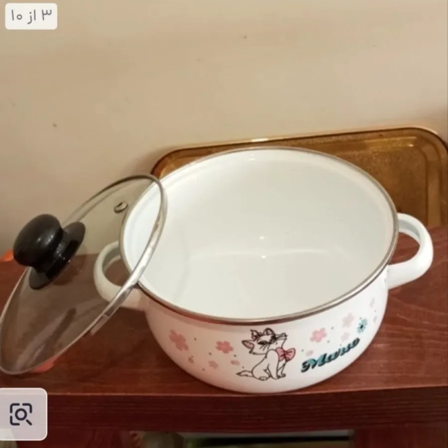 قابلمه لعابی طرح گربه