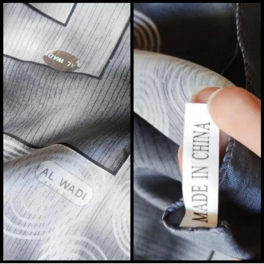 روسری حاشیه دار