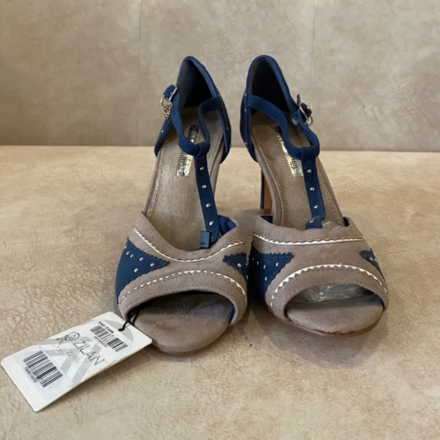 کفش جیر سرمه ای