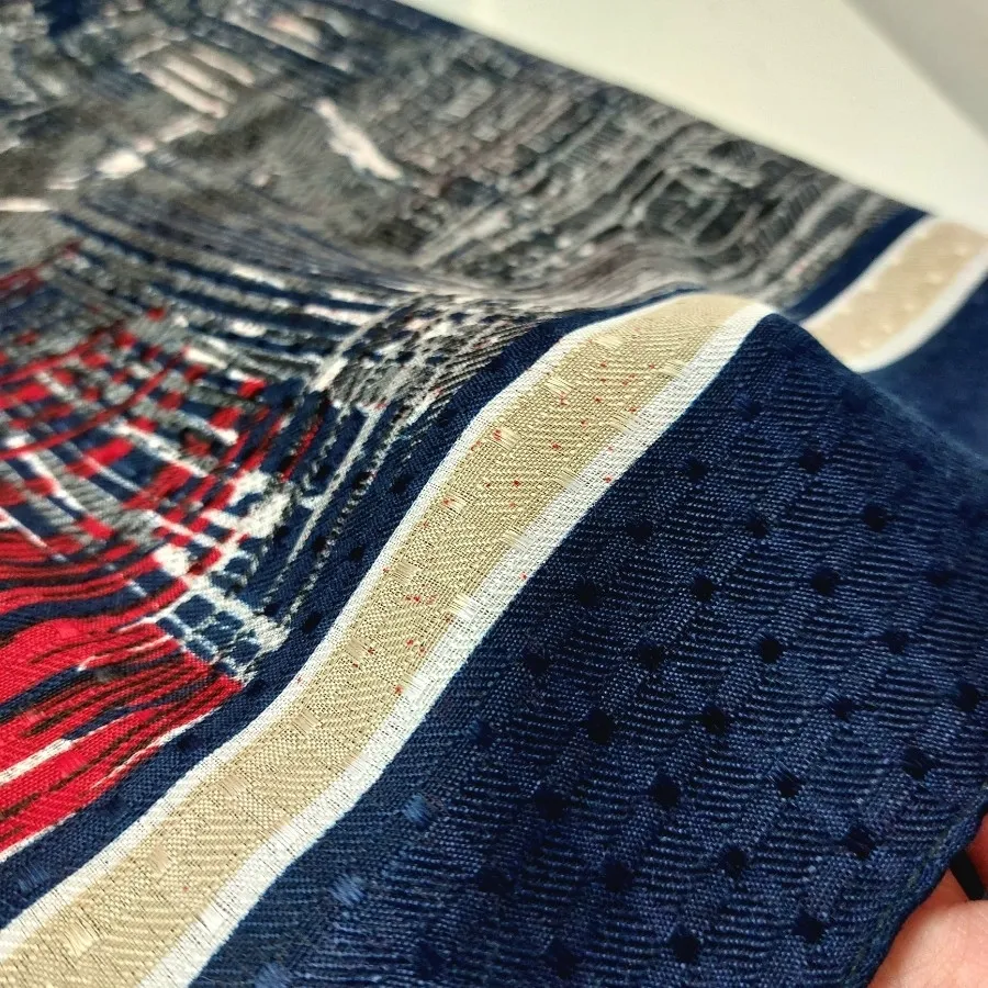 شال آبرنگی پاییزی