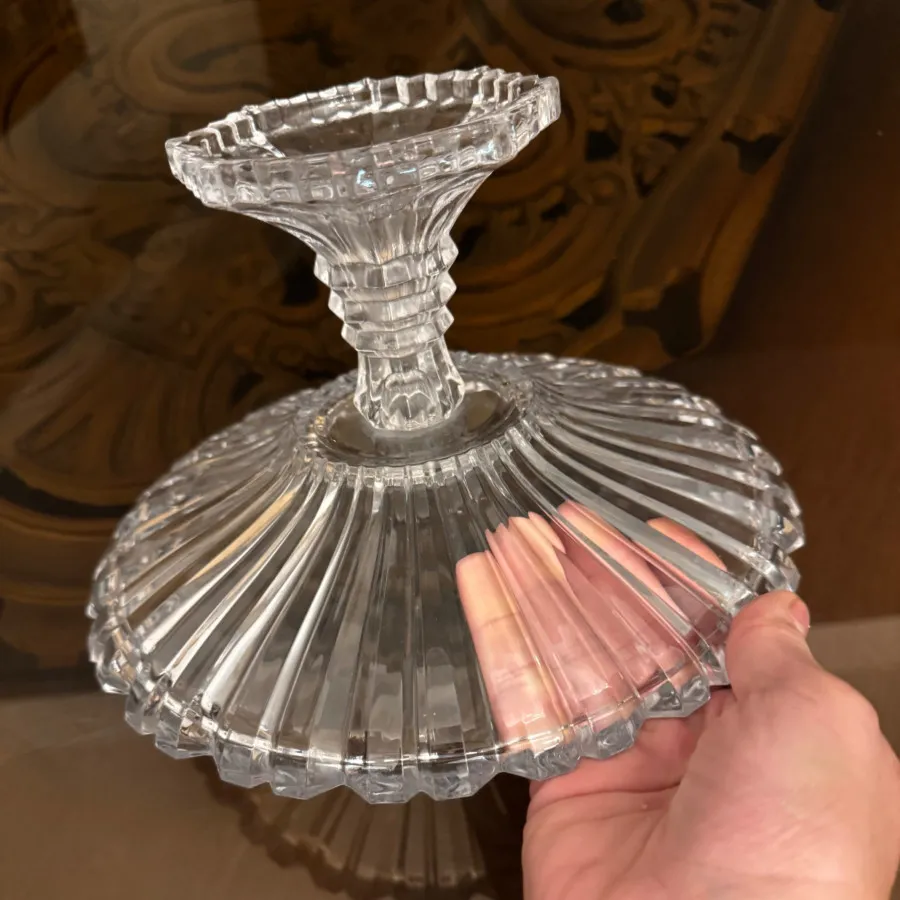 ظرف میوه و شیرینی کریستال