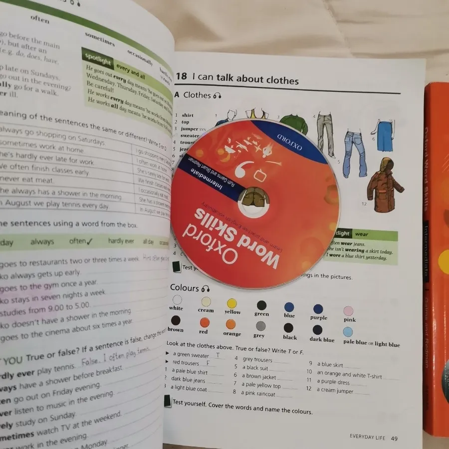 کتاب زبان آکسفورد ورد