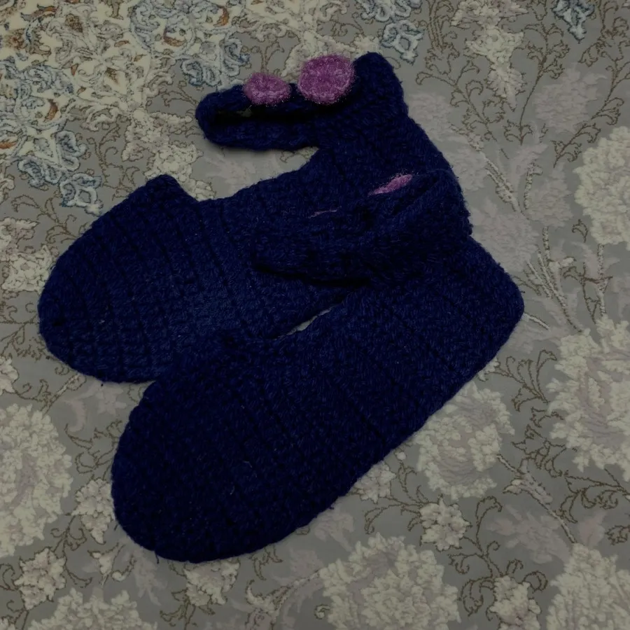 پاپوش بافت فانتزی