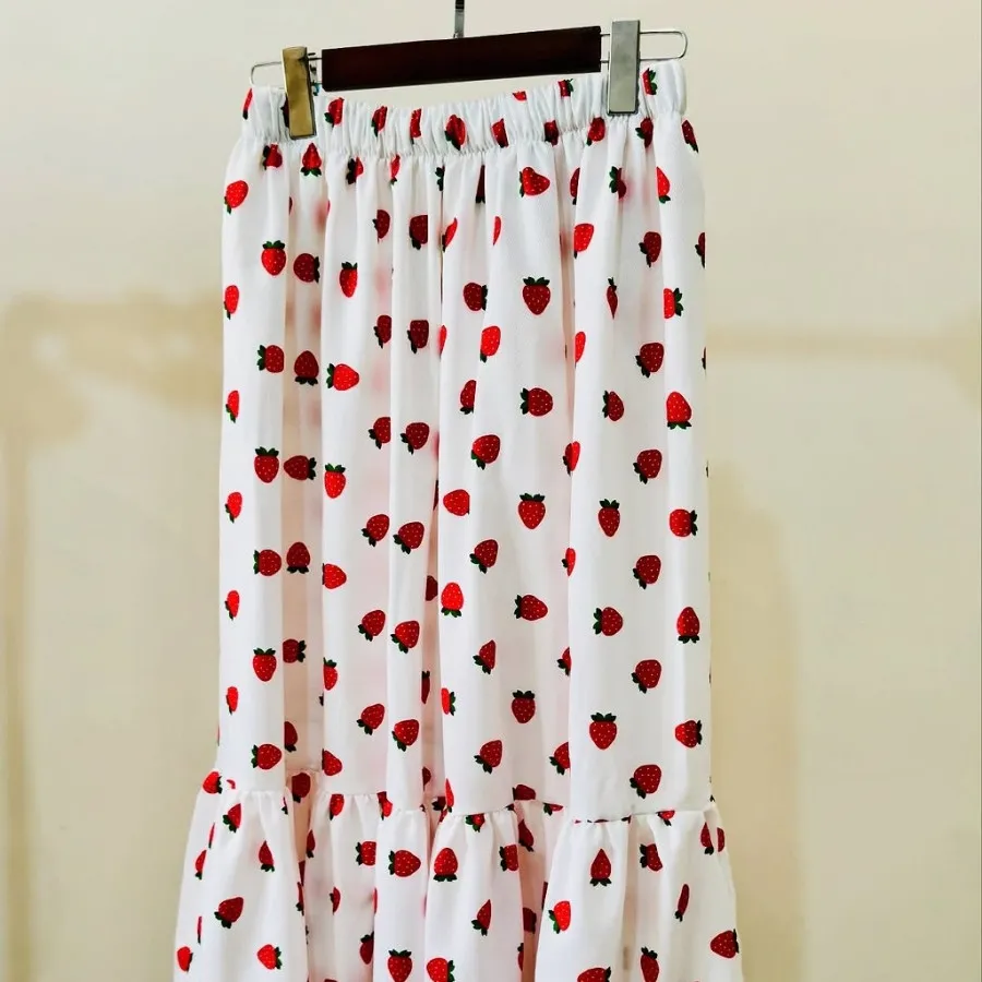 دامن کرپ نخ