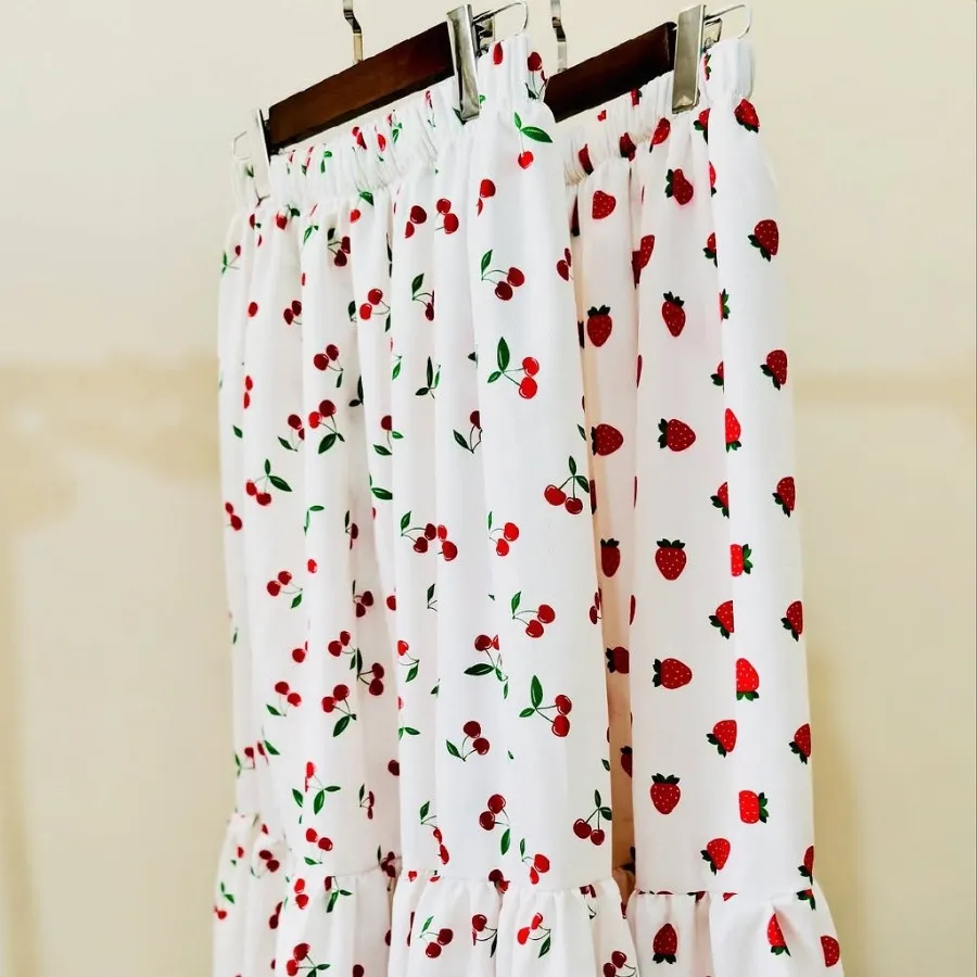 دامن کرپ نخ