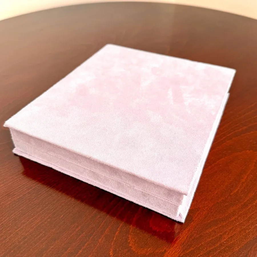 جعبه جواهر مخمل یاسی