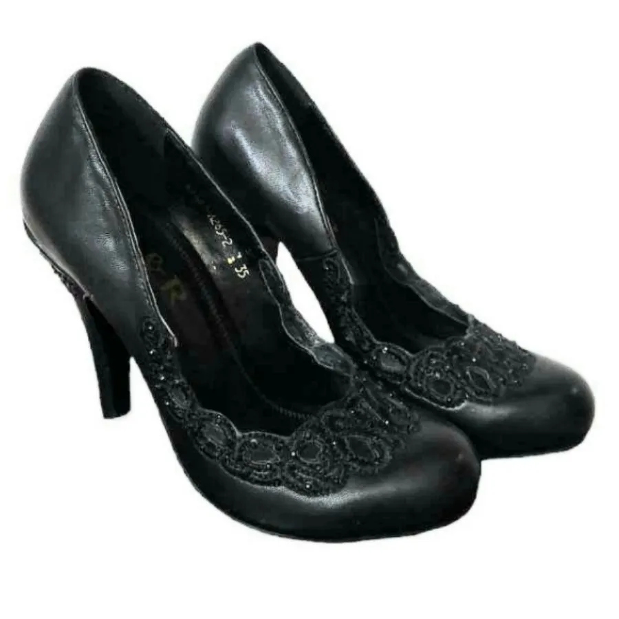 کفش مشکی پاشنه بلند