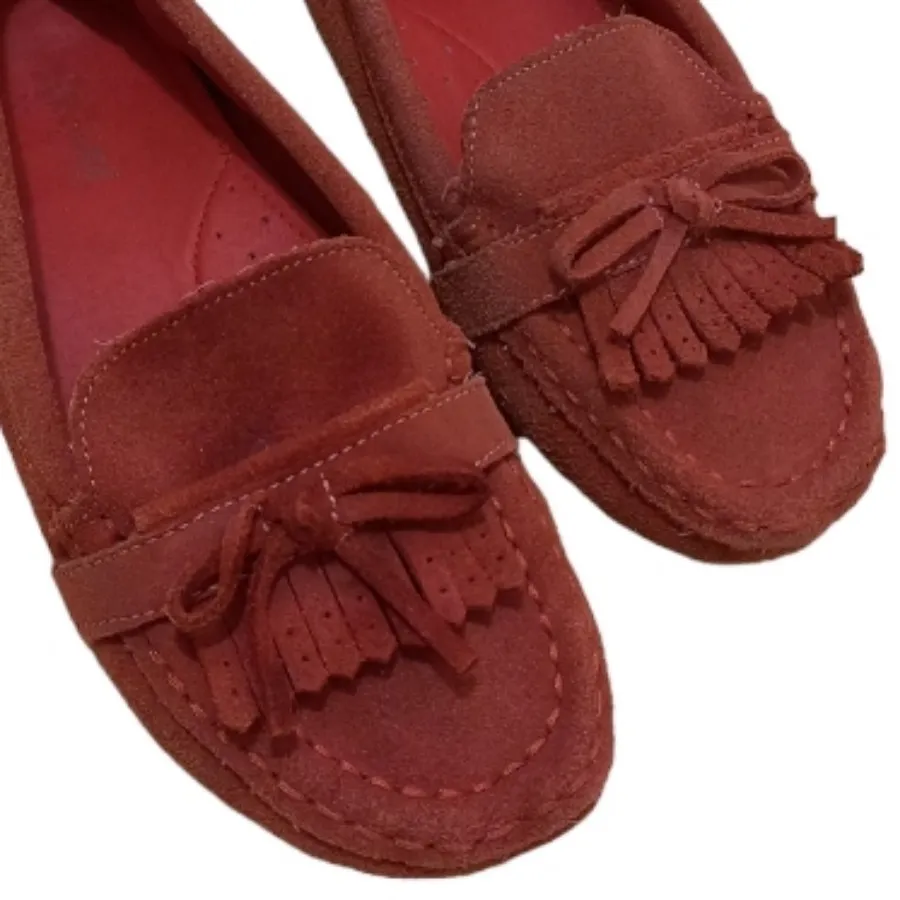 کفش کالج جیر قرمز