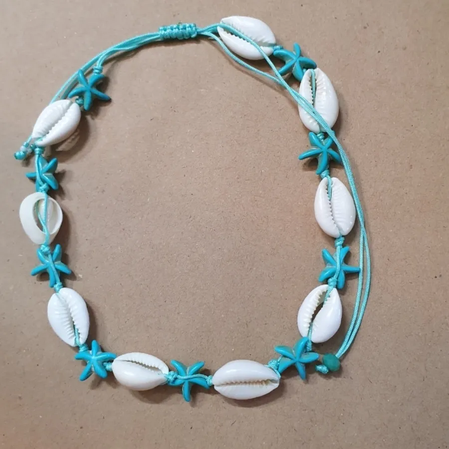 گردنبند صدف و ستاره دریای